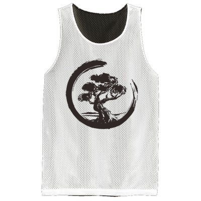 Bonsai Tree Japanese Art Zen Bonsai Master Mesh Reversible Basketball Jersey Tank