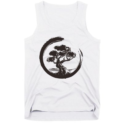 Bonsai Tree Japanese Art Zen Bonsai Master Tank Top