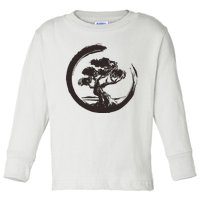 Bonsai Tree Japanese Art Zen Bonsai Master Toddler Long Sleeve Shirt