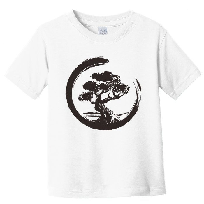 Bonsai Tree Japanese Art Zen Bonsai Master Toddler T-Shirt