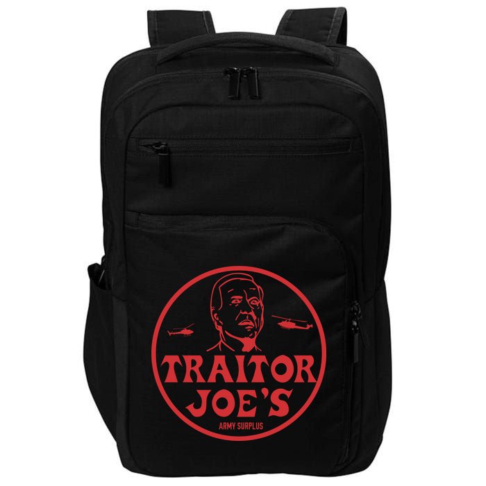 Biden Traitor Joe’s Army Funny Traitor Joe Impact Tech Backpack
