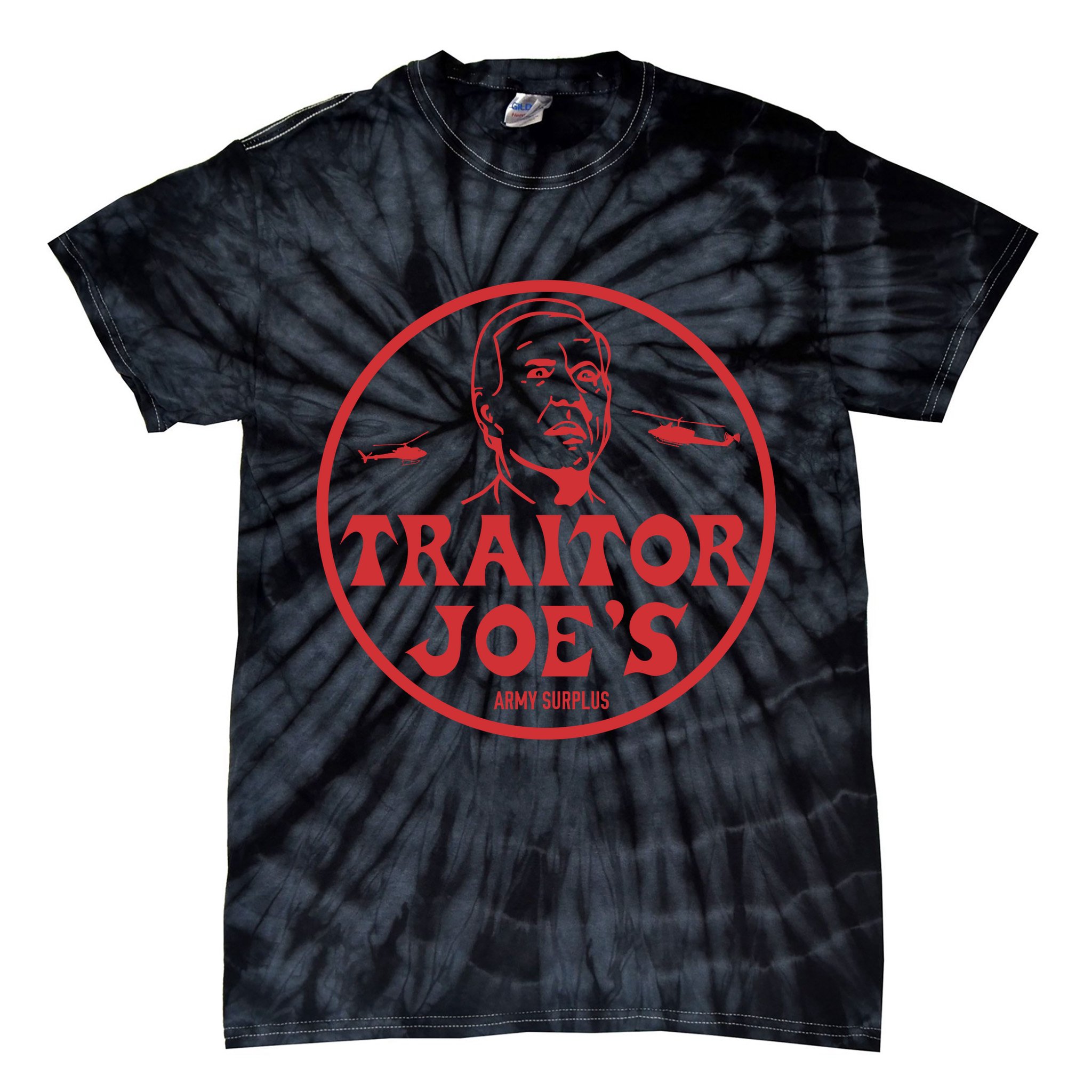 Biden Traitor Joe’s Army Funny Traitor Joe Tie-Dye T-Shirt