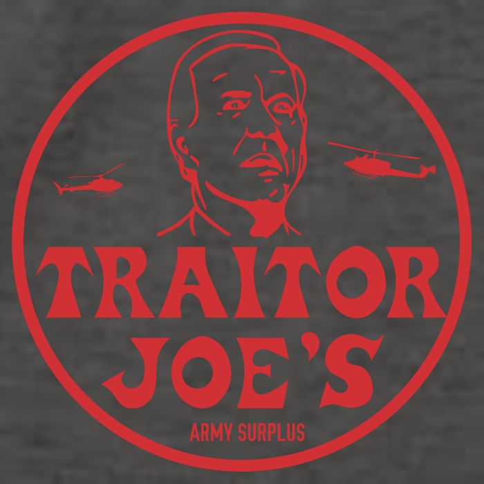 Biden Traitor Joe’s Army Funny Traitor Joe Vector Backpack