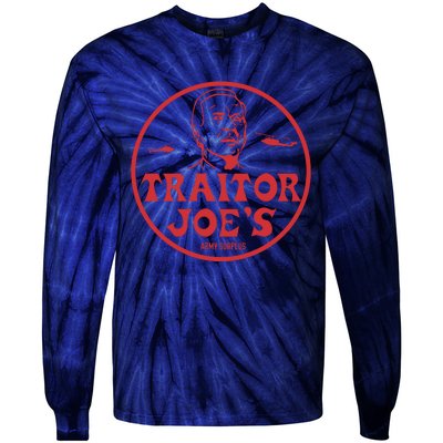 Biden Traitor Joe’s Army Funny Traitor Joe Tie-Dye Long Sleeve Shirt