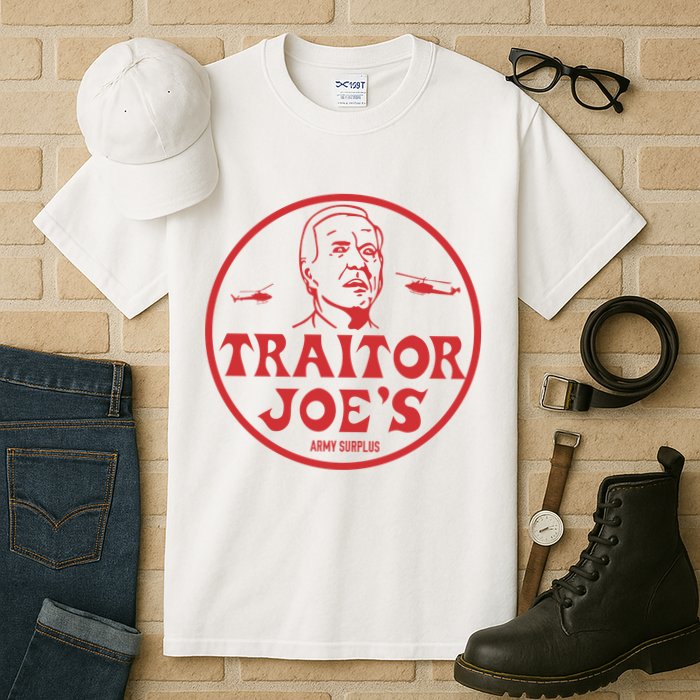 Biden Traitor Joe’s Army Funny Traitor Joe Tall T-Shirt