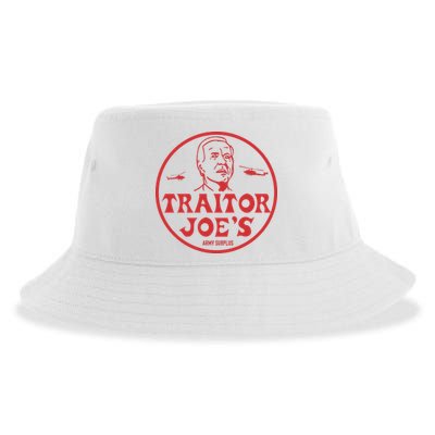 Biden Traitor Joe’s Army Funny Traitor Joe Sustainable Bucket Hat