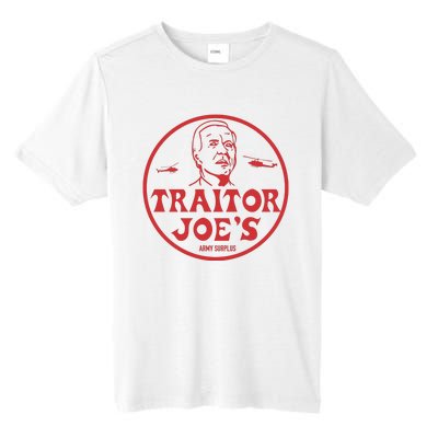 Biden Traitor Joe’s Army Funny Traitor Joe Tall Fusion ChromaSoft Performance T-Shirt