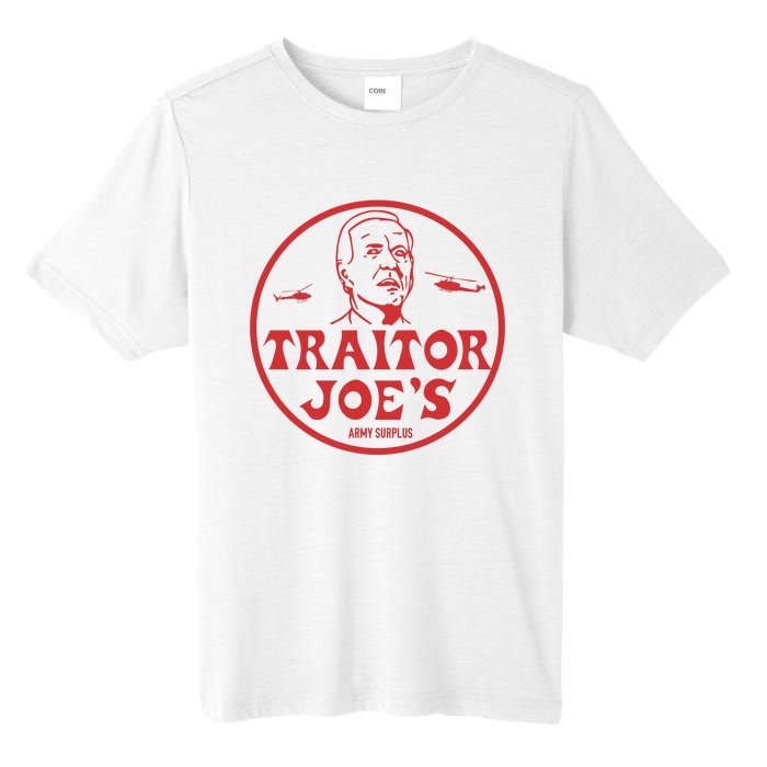 Biden Traitor Joe’s Army Funny Traitor Joe Tall Fusion ChromaSoft Performance T-Shirt