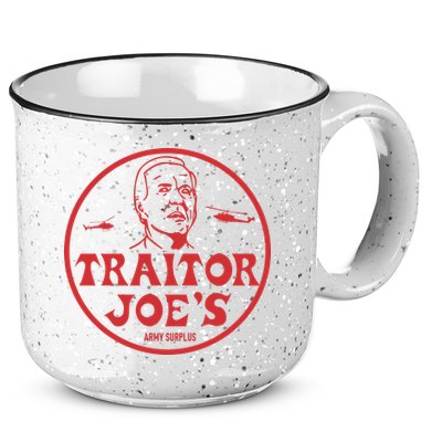 Biden Traitor Joe’s Army Funny Traitor Joe 15oz Campfire Ceramic Mug