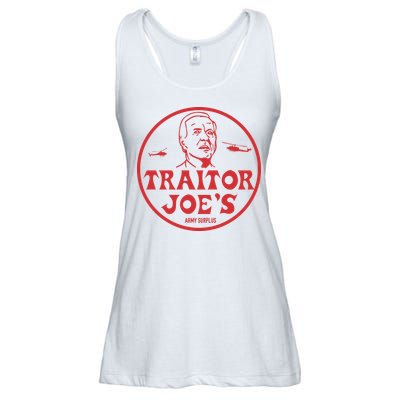 Biden Traitor Joe’s Army Funny Traitor Joe Ladies Essential Flowy Tank