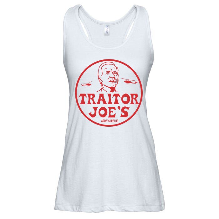 Biden Traitor Joe’s Army Funny Traitor Joe Ladies Essential Flowy Tank
