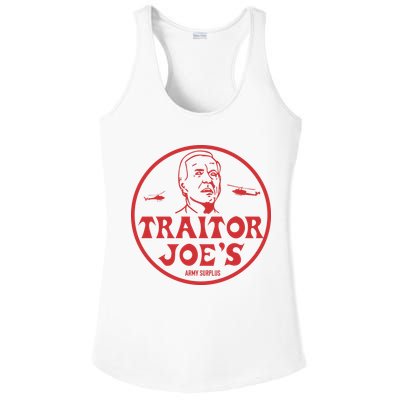 Biden Traitor Joe’s Army Funny Traitor Joe Ladies PosiCharge Competitor Racerback Tank
