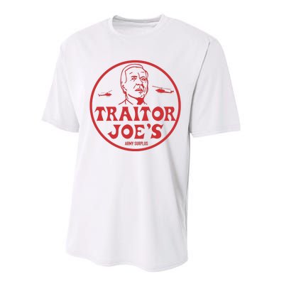 Biden Traitor Joe’s Army Funny Traitor Joe Performance Sprint T-Shirt