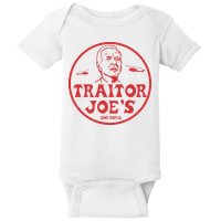 Biden Traitor Joe’s Army Funny Traitor Joe Baby Bodysuit