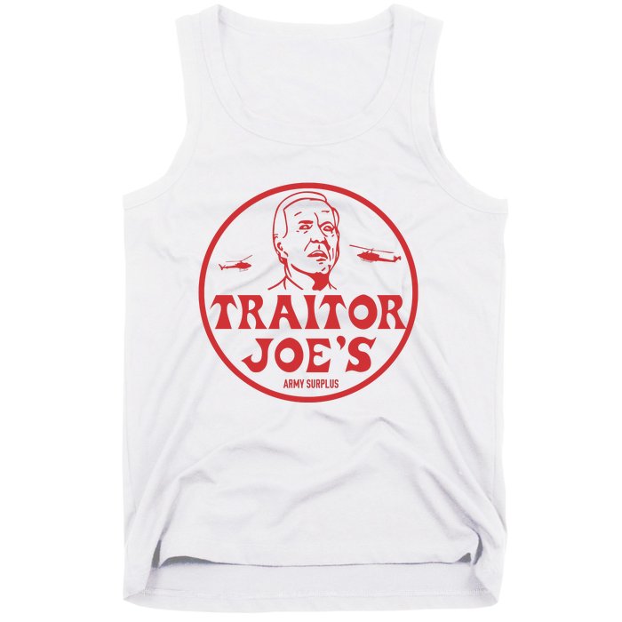 Biden Traitor Joe’s Army Funny Traitor Joe Tank Top