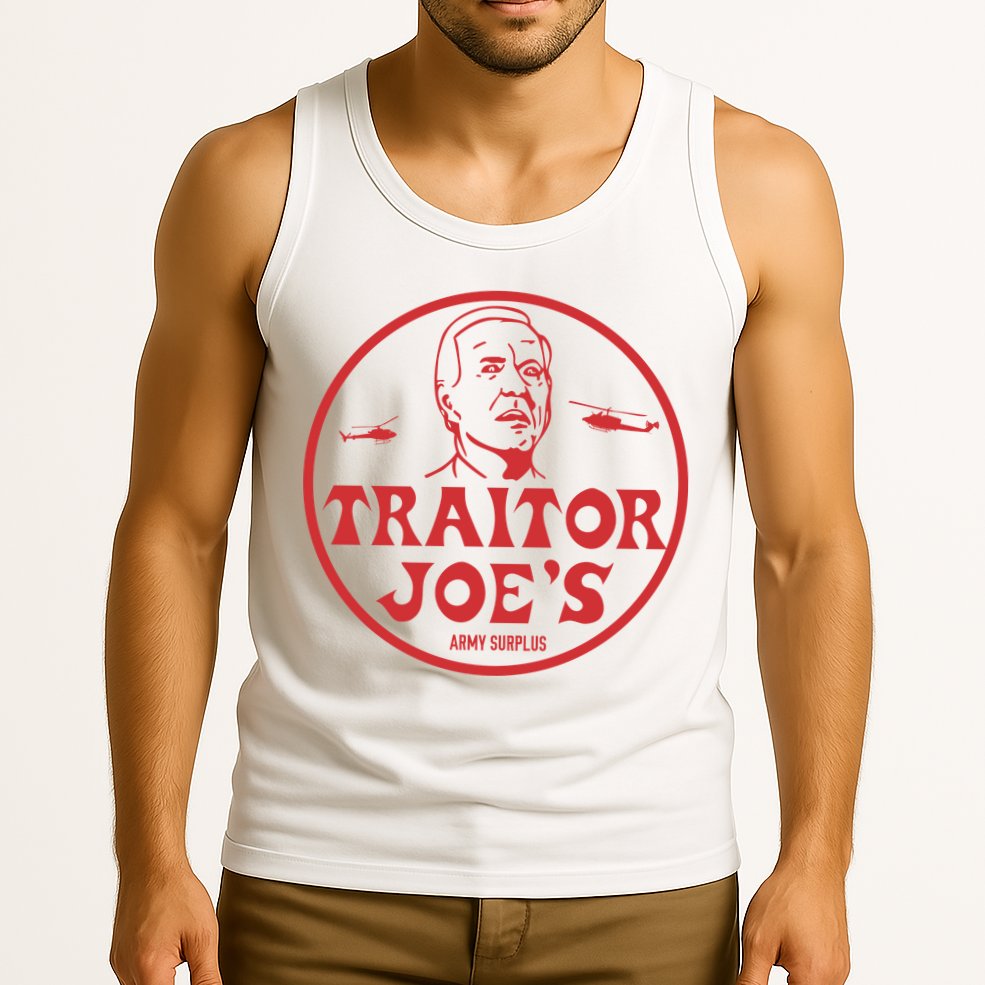 Biden Traitor Joe’s Army Funny Traitor Joe Tank Top