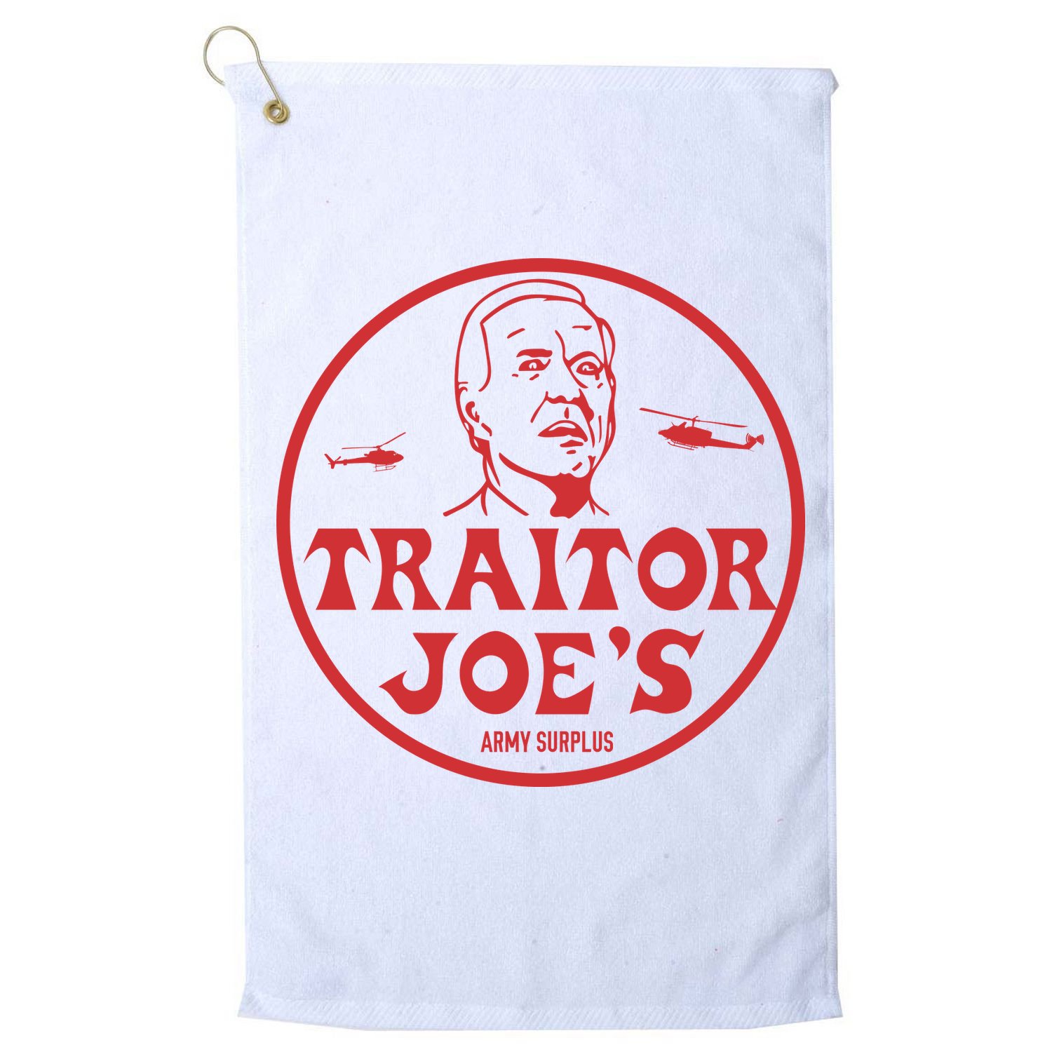 Biden Traitor Joe’s Army Funny Traitor Joe Golf Towel