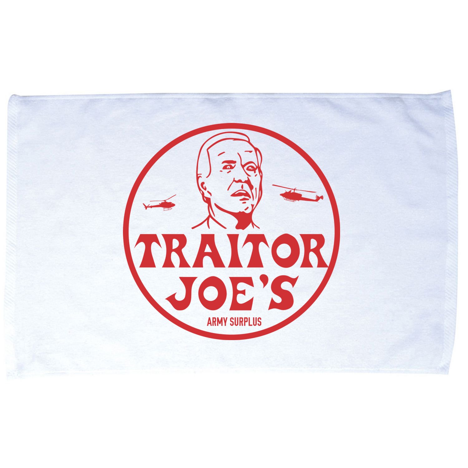 Biden Traitor Joe’s Army Funny Traitor Joe Microfiber Hand Towel