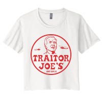 Biden Traitor Joe’s Army Funny Traitor Joe Crop Top