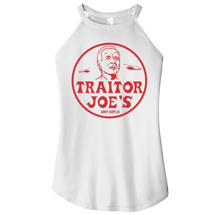 Biden Traitor Joe’s Army Funny Traitor Joe Women's Perfect Tri Rocker Tank