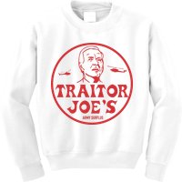 Biden Traitor Joe’s Army Funny Traitor Joe Kids Sweatshirt