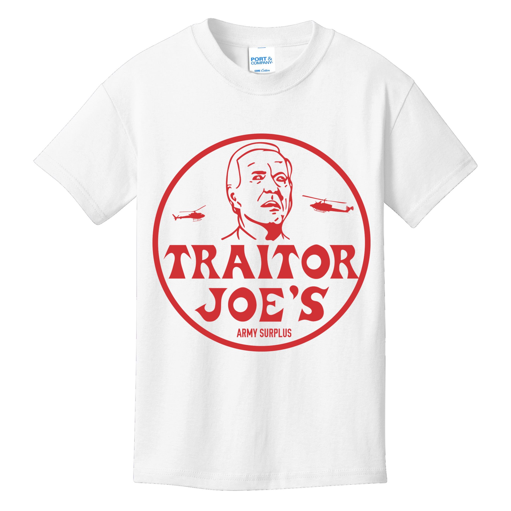 Biden Traitor Joe’s Army Funny Traitor Joe Kids T-Shirt