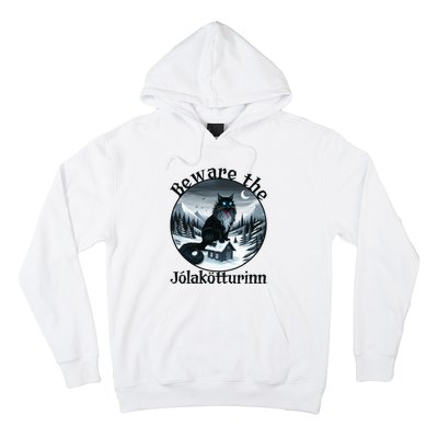 Beware The Jolakotturinn Yule Cat Icelandic Christmas Norse Hoodie