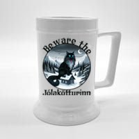 Beware The Jolakotturinn Yule Cat Icelandic Christmas Norse Beer Stein