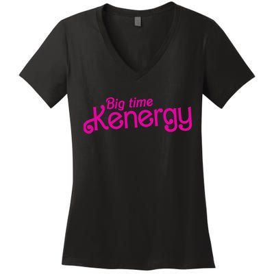 Big Time Kenergy Women's V-Neck T-Shirt