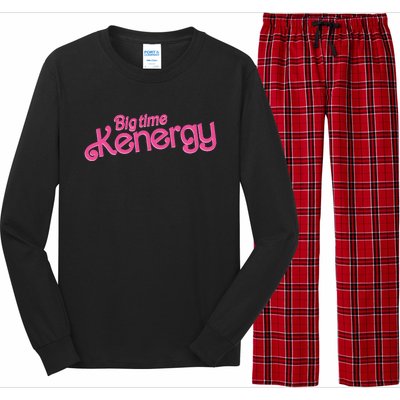 Big Time Kenergy I Am Kenough Funny Long Sleeve Pajama Set