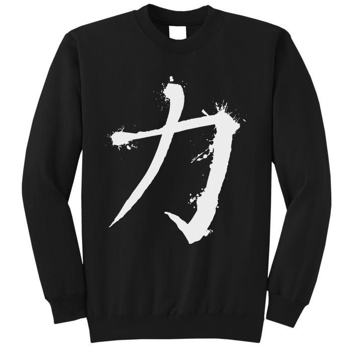 Big Texas Kanji Strength Fine Jersey Sweatshirt