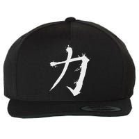 Big Texas Kanji Strength Fine Jersey Wool Snapback Cap