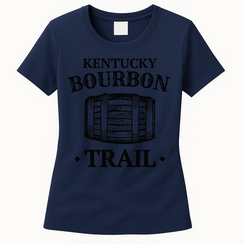 Bourbon Trail Kentucky KY Whiskey Gift Womens T-Shirt