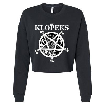 Burbs The Klopeks Evil Family Portrait Movie Cropped Pullover Crew