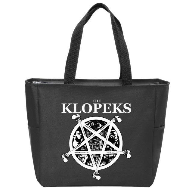 Burbs The Klopeks Evil Family Portrait Movie Zip Tote Bag