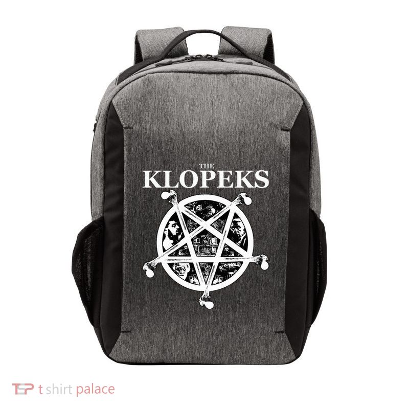 Burbs The Klopeks Evil Family Portrait Movie Vector Backpack