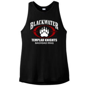 Blackwater Templar Knights Baghad Iraq Ladies PosiCharge Tri-Blend Wicking Tank