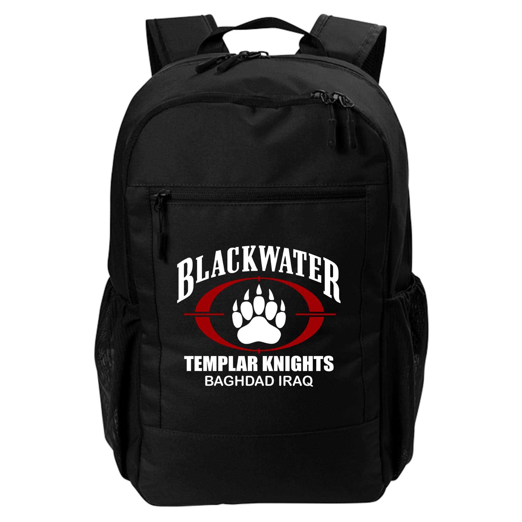 Blackwater Templar Knights Baghad Iraq Backpack