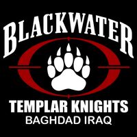 Blackwater Templar Knights Baghad Iraq Backpack