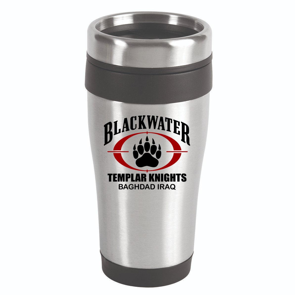 Blackwater Templar Knights Baghad Iraq 16oz Travel Tumbler