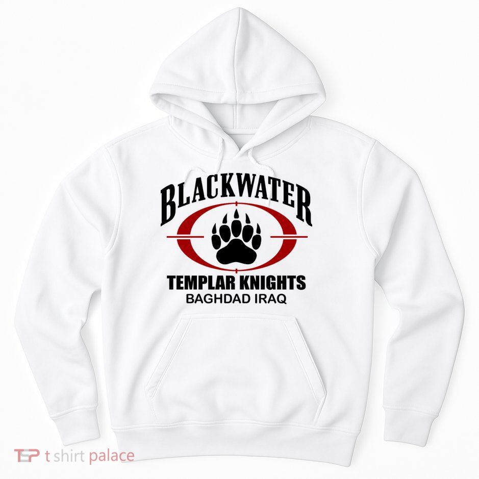 Blackwater Templar Knights Baghad Iraq Hoodie