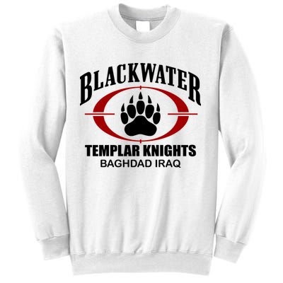 Blackwater Templar Knights Baghad Iraq Sweatshirt
