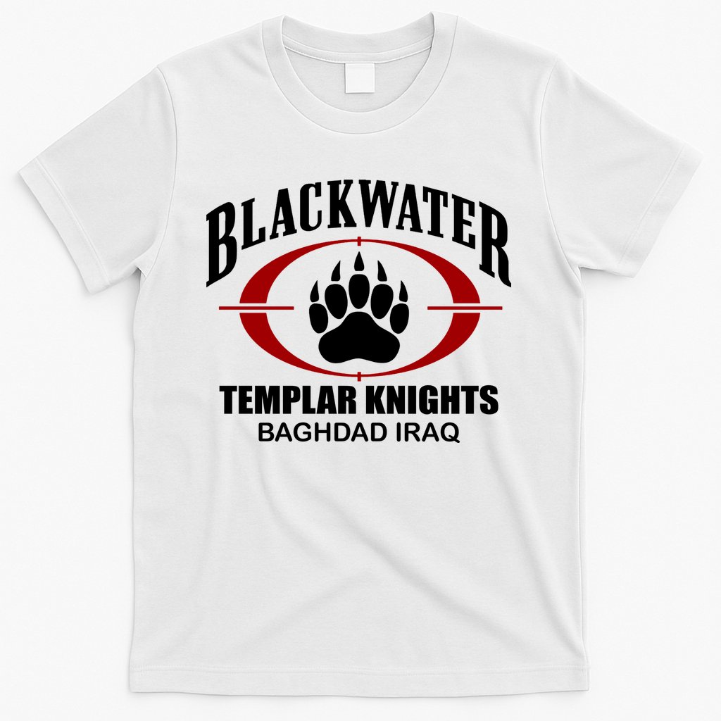 Blackwater Templar Knights Baghad Iraq T-Shirt