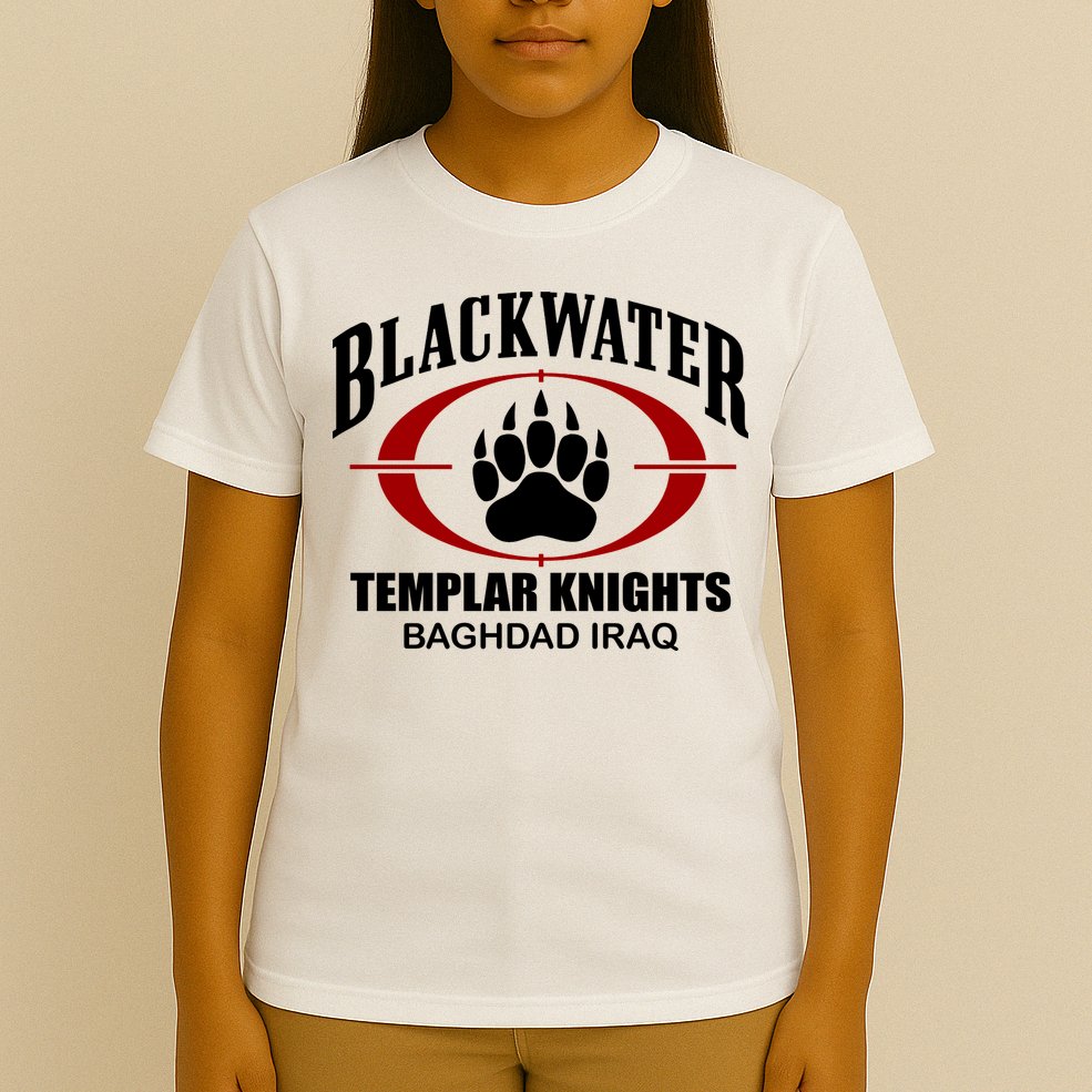 Blackwater Templar Knights Baghad Iraq T-Shirt