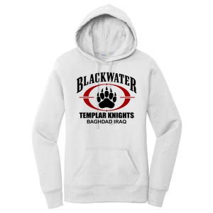 Blackwater Templar Knights Baghad Iraq Women's Pullover Hoodie