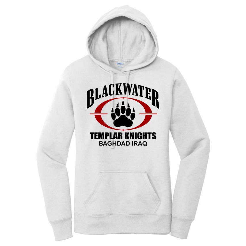 Blackwater Templar Knights Baghad Iraq Women's Pullover Hoodie
