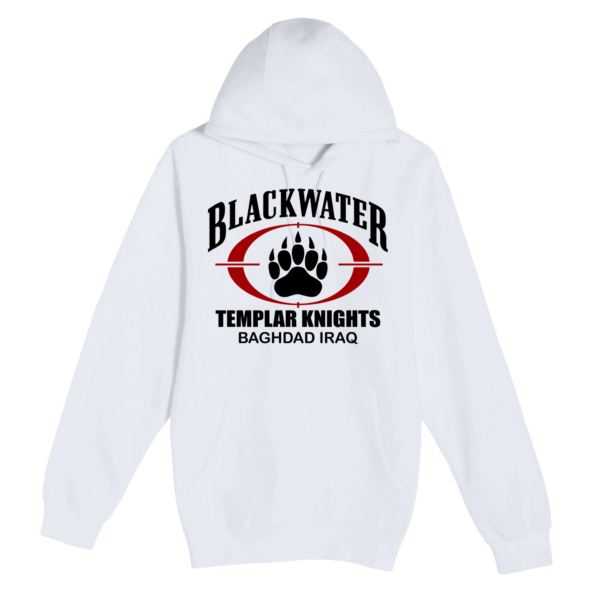 Blackwater Templar Knights Baghad Iraq Premium Pullover Hoodie