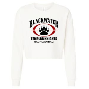 Blackwater Templar Knights Baghad Iraq Cropped Pullover Crew