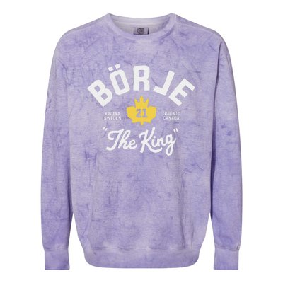 Borje The King Colorblast Crewneck Sweatshirt