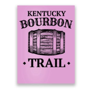 Bourbon Trail Kentucky KY Whiskey Gift Poster